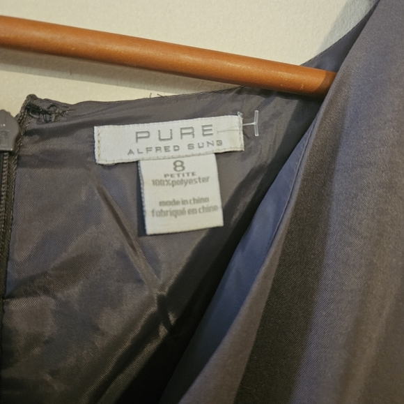 Alfred Sung Faux Wrap Dress - Picture 3 of 4